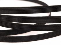 Textillux.sk - produkt Kostice tkané šírka  8mm typ B biela FISZ - 2 čierna