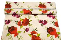 Textillux.sk - produkt Kostýmovka elastická ruže a klinčeky 130 cm
