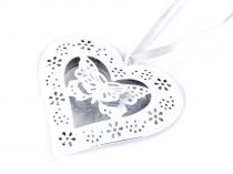 Textillux.sk - produkt Kovová dekorácia srdce 6,4x6,5 cm