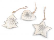 Textillux.sk - produkt Kovová vianočná hviezda, srdce, stromček