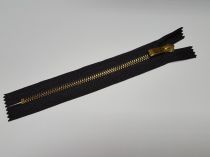 Textillux.sk - produkt Kovový - mosadzný zips šírka 6 mm, dĺžka 18 cm