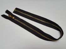 Textillux.sk - produkt Kovový - mosadzný zips šírka 6 mm, dĺžka 60 cm