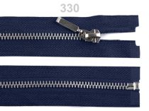 Textillux.sk - produkt Kovový / mosadzný zips šírka 6 mm dĺžka 80 cm - 330 modrá tmavá