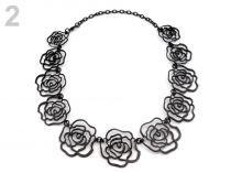 Textillux.sk - produkt Kovový náhrdelník s ružami