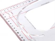 Textillux.sk - produkt Kračírsky príložník / pravítko Prym dĺžka 60 cm