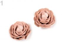 Textillux.sk - produkt Kvet ruže Ø20 mm eko koža