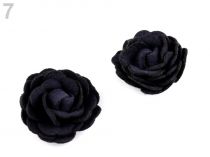 Textillux.sk - produkt Kvet ruže Ø20 mm eko koža - 7 modrá tmavá