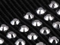 Textillux.sk - produkt Lampas / rypsová stuha s brúsenými kamienkami šírka 30 mm