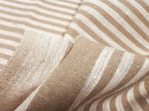 Textillux.sk - produkt Ľanová štóla tenký pás s bordúrou 50 cm