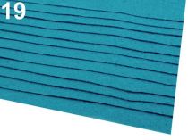 Textillux.sk - produkt Látková dekoratívna plsť 20x30 cm - 19 (F74) modrá tyrkys.