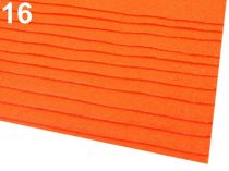 Textillux.sk - produkt Látková dekoratívna plsť 20x30 cm - 16 (F59) oranžová refexná