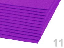 Textillux.sk - produkt Látková dekoratívna plsť 20x30 cm - 11 (F54) fialová sv.