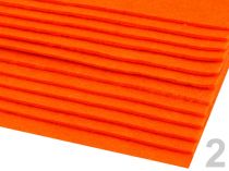 Textillux.sk - produkt Látková dekoratívna plsť 20x30 cm - 2 (F59) oranžová refexná