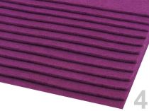Textillux.sk - produkt Látková dekoratívna plsť 20x30 cm - 4 (F55) 	ružovofialová