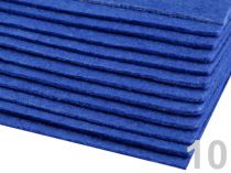 Textillux.sk - produkt Látková dekoratívna plsť 20x30 cm - 10 (F69) modrá zafírová