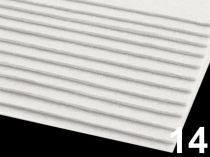 Textillux.sk - produkt Látková dekoratívna plsť 20x30 cm - 14 (F31) biela
