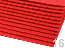 Textillux.sk - produkt Látková dekoratívna plsť 20x30 cm - 16 (F01) červená