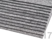 Textillux.sk - produkt Látková dekoratívna plsť 20x30 cm - 17 (F92) šedá