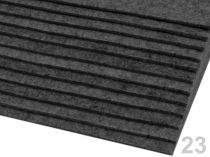 Textillux.sk - produkt Látková dekoratívna plsť 20x30 cm - 23 (F93) šedá