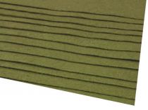 Textillux.sk - produkt Látková dekoratívna plsť 20x30 cm - 45 (F23) khaki