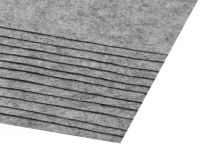 Textillux.sk - produkt Látková dekoratívna plsť 20x30 cm - 30 (F92) šedá melír