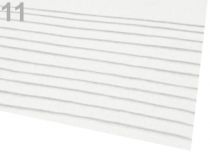 Textillux.sk - produkt Látková dekoratívna plsť 20x30 cm - 11 (F31) biela