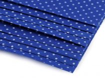 Textillux.sk - produkt Látková dekoratívna plsť s bodkami 20x30 cm - 3 modrá berlínska