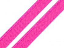 Textillux.sk - produkt Lemovacia guma šírka 11 mm s výpustkom - 11 (190) ružová neonová