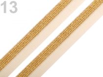 Textillux.sk - produkt Lemovacia guma šírka 17 mm s lurexom - 13 vanilková zlatá