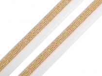 Textillux.sk - produkt Lemovacia guma šírka 17 mm s lurexom - 20 biela zlatá