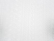 Textillux.sk - produkt Madeira- biely vzor s bordúrou 140 cm