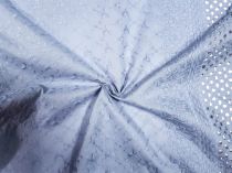 Textillux.sk - produkt Madeira s kvetovanou bordúrou 140 cm - 2- madeira s kvetovanou bordúrou, modrošedá