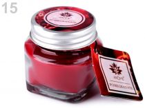 Textillux.sk - produkt Malá vonná sviečka v skle s menovkou - 15 (Pomegranate) červená