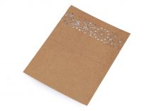 Textillux.sk - produkt Menovka papierová s bordúrou natural, perleťová