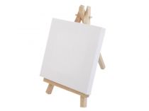 Mini maliarsky stojan s plátnom 10x15,5 cm