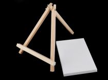Textillux.sk - produkt Mini maliarsky stojan s plátnom 18x23 cm