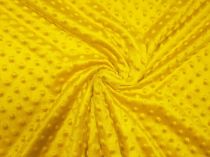Textillux.sk - produkt Minky s 3D bodkami 150 cm - 2- zlatá kaki