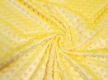 Textillux.sk - produkt Minky s 3D bodkami 150 cm - 25- žltá