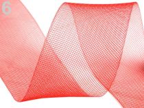 Textillux.sk - produkt Modistická krinolína jemná šírka 4,5 cm - 6 (CC07) červená