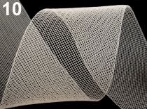 Textillux.sk - produkt Modistická krinolína jemná šírka 4,5 cm - 10 (CC15) krémová svetlá