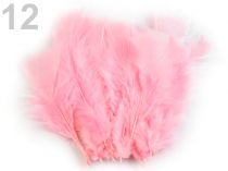 Textillux.sk - produkt Morčacie perie dĺžka 11-17 cm - 12 ružová detská