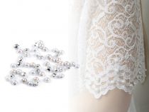 Textillux.sk - produkt Našívacie koráliky na svadobné šaty Ø6 mm