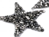 Textillux.sk - produkt Nažehlovacia hviezda s kamienkami malá