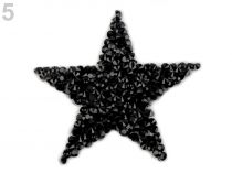 Textillux.sk - produkt Nažehlovacia ozdoba s kamienkami - 5 čierna