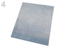 Textillux.sk - produkt Nažehlovacie záplaty 17x43 cm riflové - 4 modrá holubia