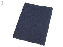 Textillux.sk - produkt Nažehľovacie záplaty 20x43cm riflové - 3 modrá tmavá