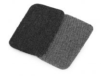 Textillux.sk - produkt Nažehlovacie záplaty rozmer 7,6x4,9 cm riflové - 6 čierna