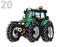 Textillux.sk - produkt Nažehlovačka - 20 zelená irská traktor