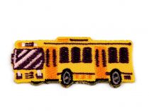 Textillux.sk - produkt Nažehlovačka dopravné prostriedky - 7 žltá autobus

