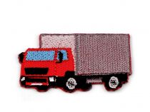 Textillux.sk - produkt Nažehlovačka dopravné prostriedky - 9 červená náklaďák